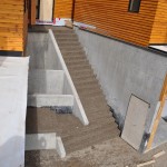 Exposed Concrete Staircase 